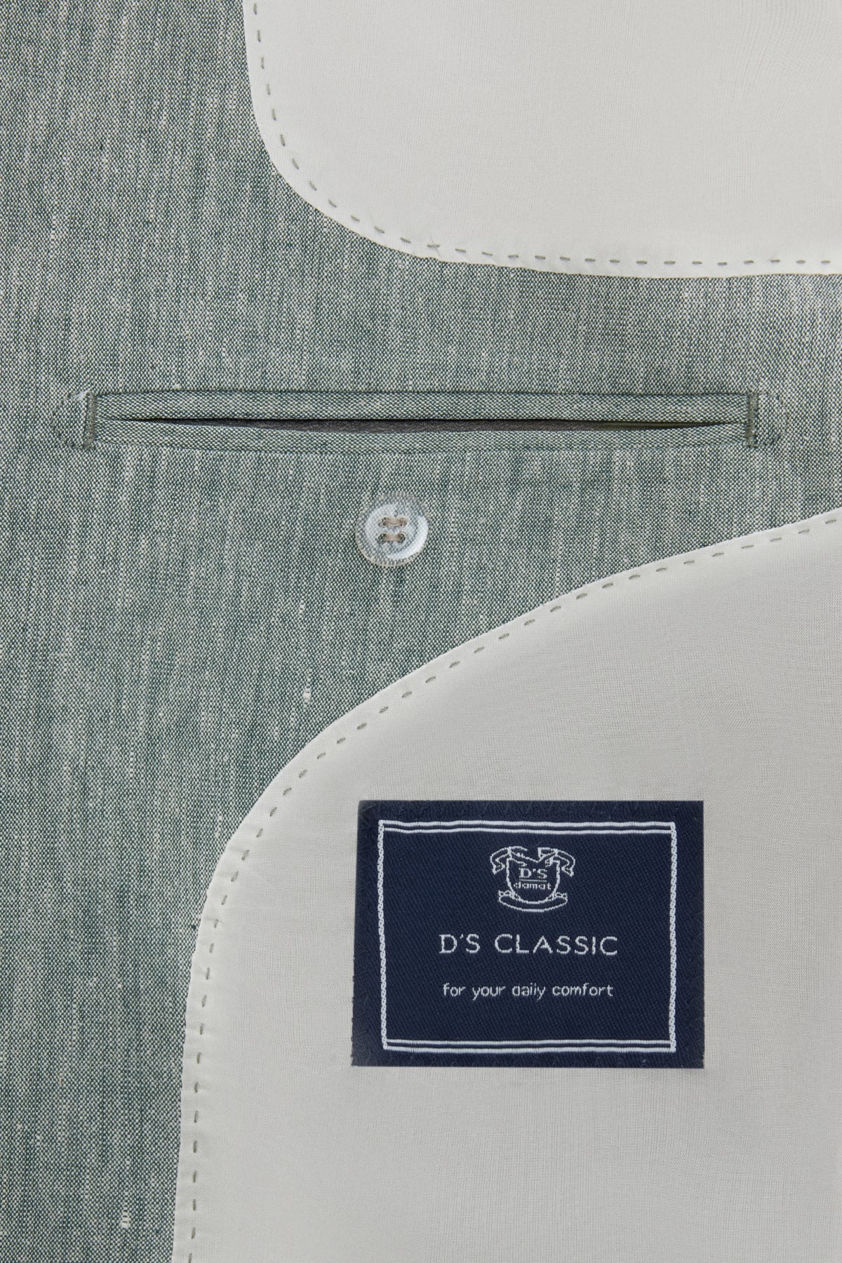 SACOU SLIM FIT D'S DAMAT  - Verde