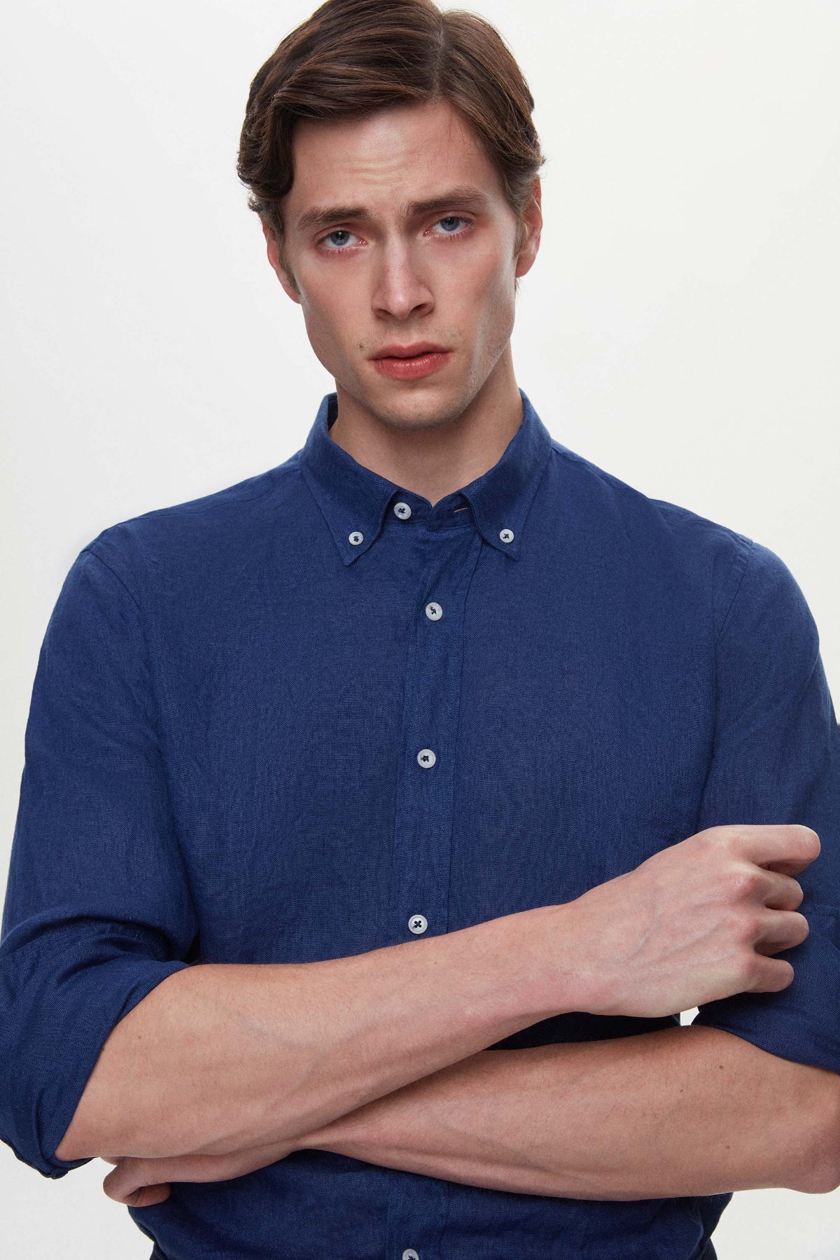 CAMASA REGULAR FIT D'S DAMAT  - Indigo