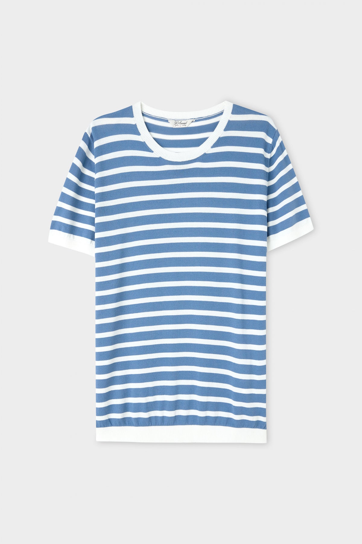 TRICOU SLIM FIT D'S DAMAT  - Albastru