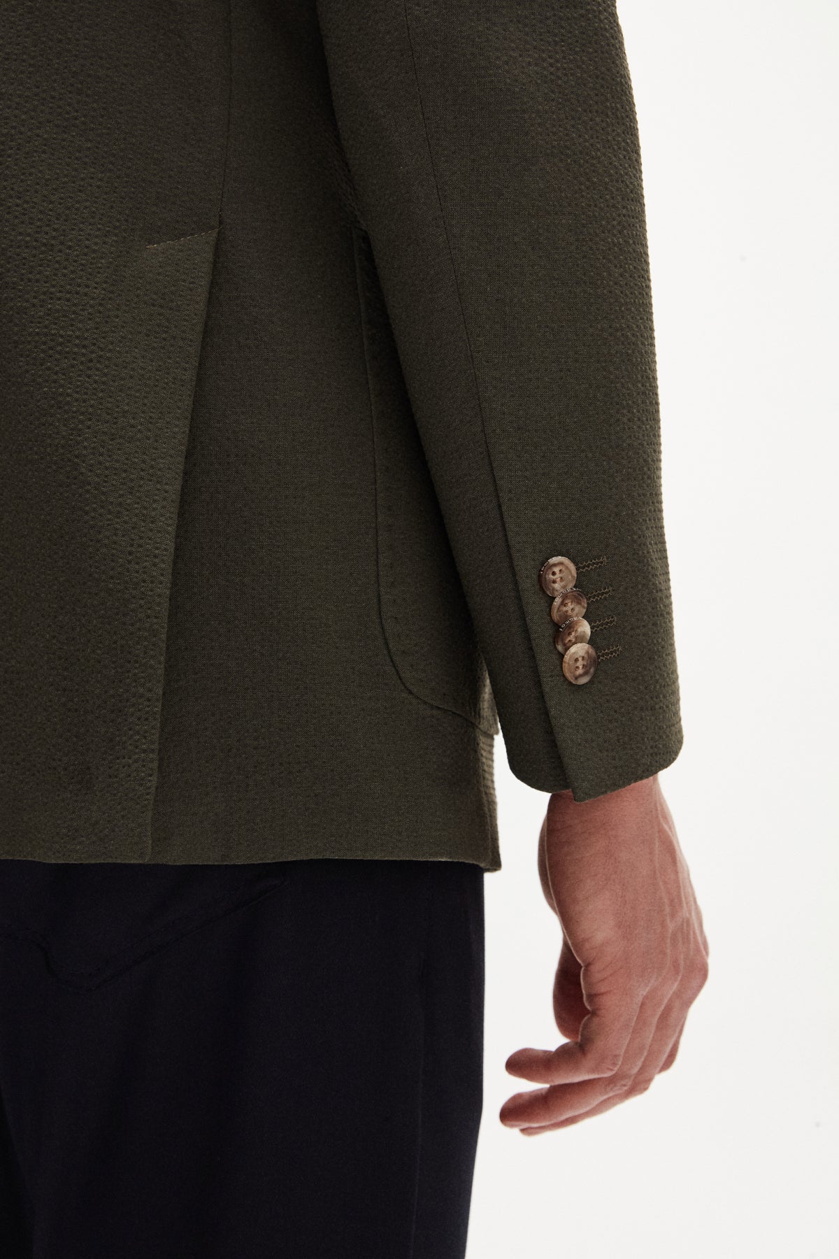 SACOU REGULAR FIT D'S DAMAT  - Kaki