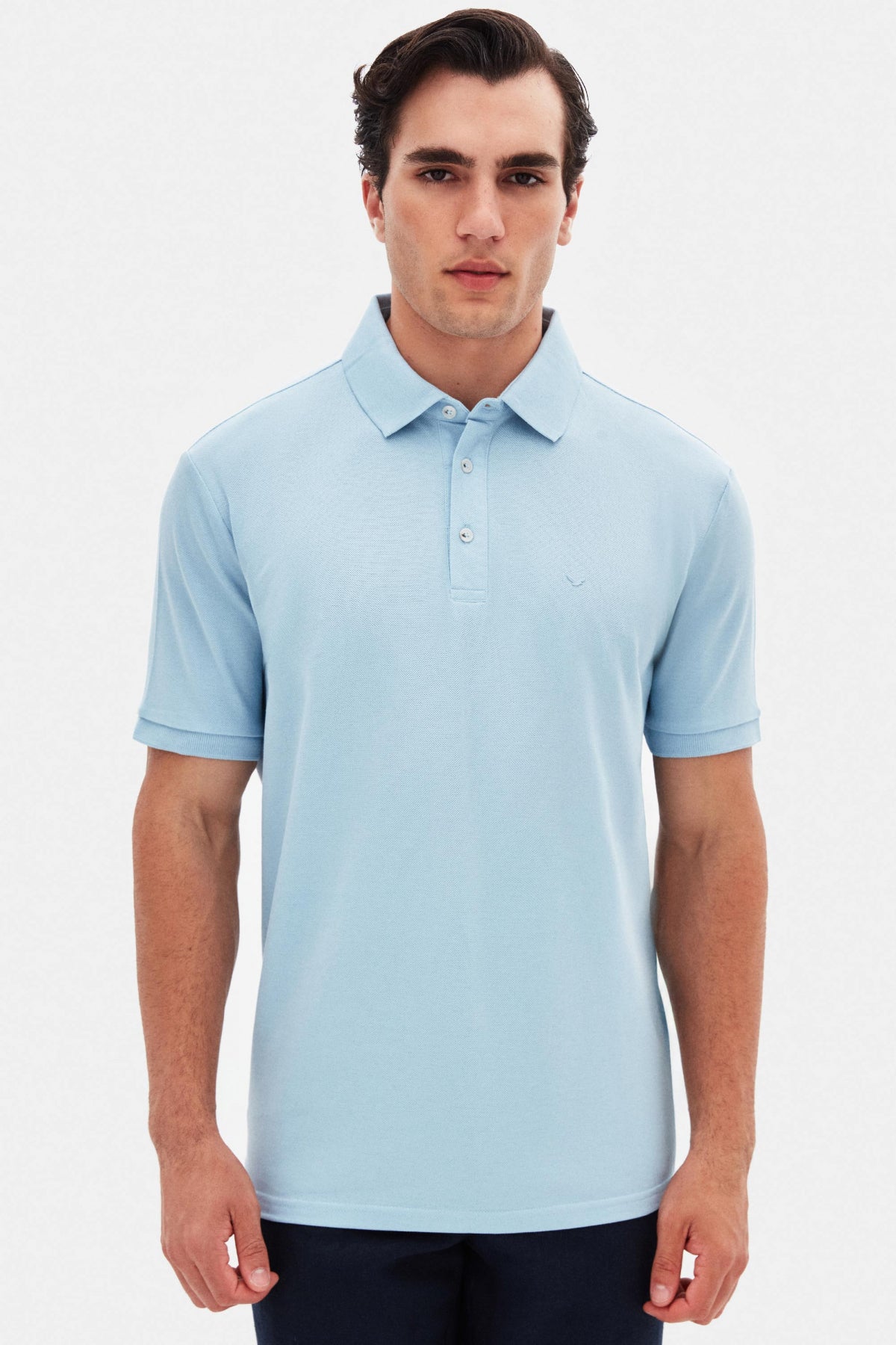 TRICOU REGULAR FIT D'S DAMAT  - Bleu