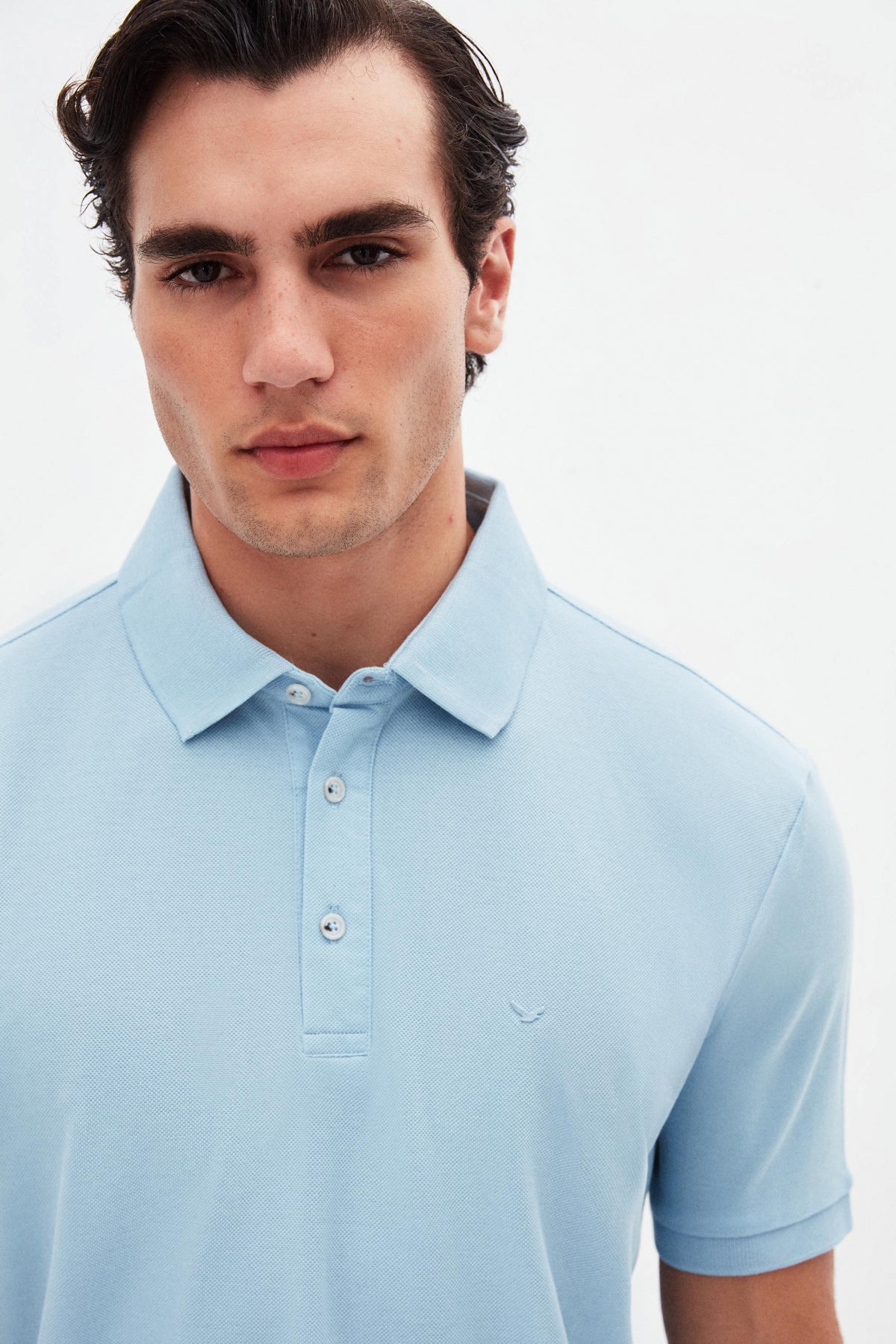TRICOU REGULAR FIT D'S DAMAT  - Bleu