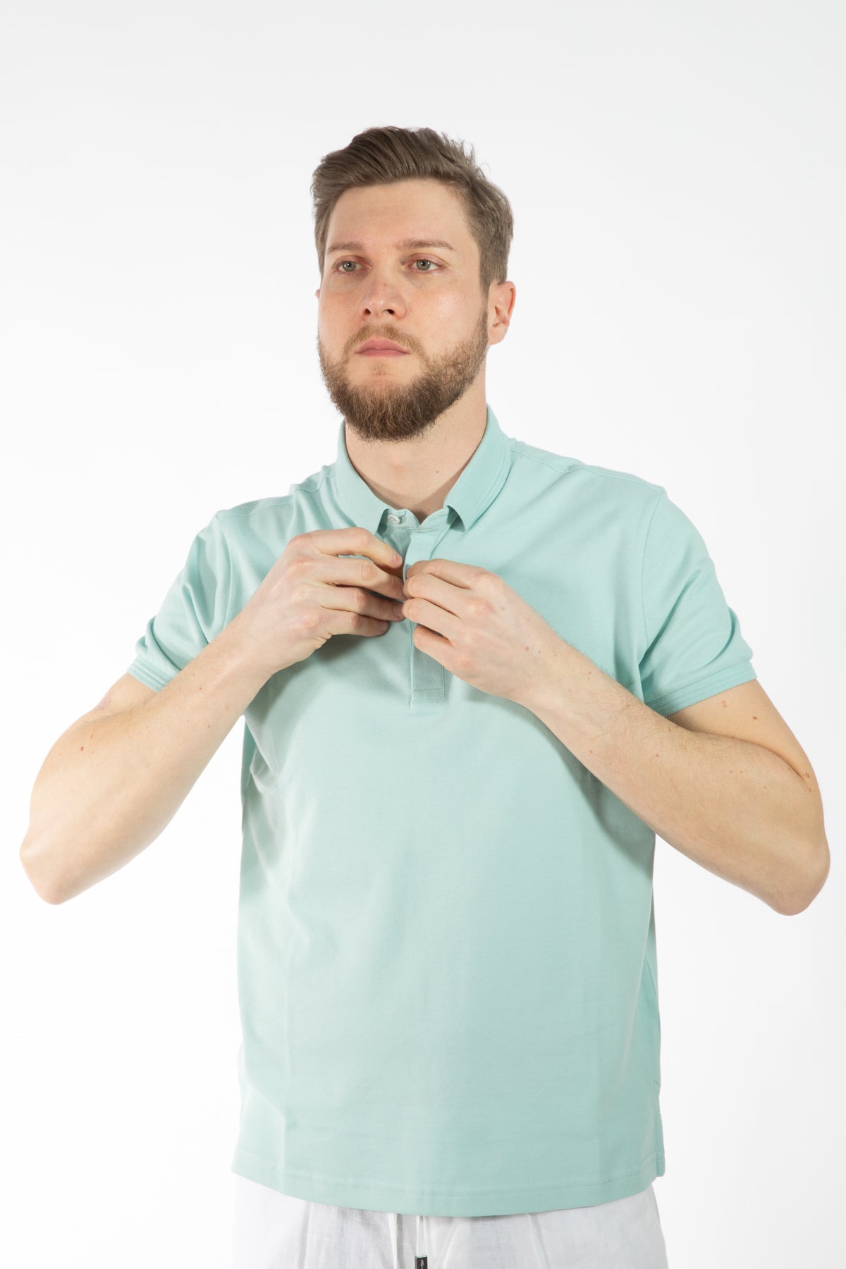 TRICOU REGULAR FIT D'S DAMAT  - Turcoaz