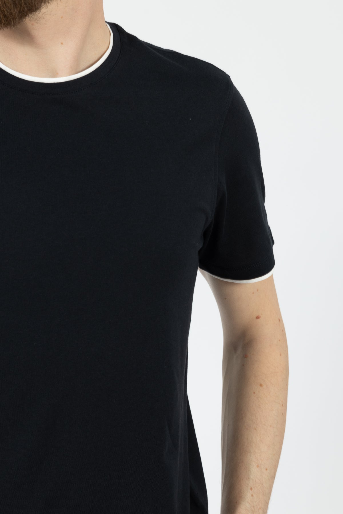 TRICOU REGULAR FIT D'S DAMAT  - Bleumarin