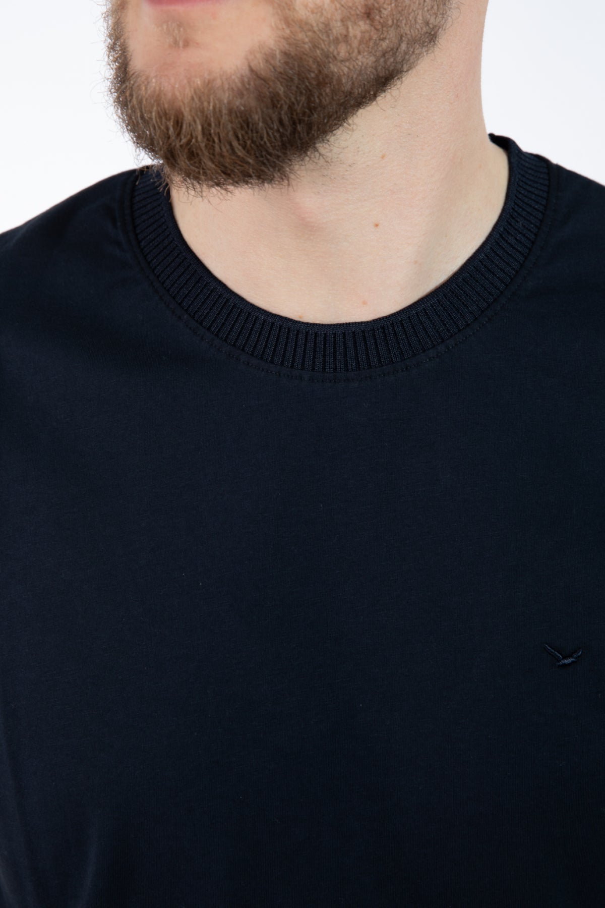 TRICOU REGULAR FIT D'S DAMAT  - Bleumarin