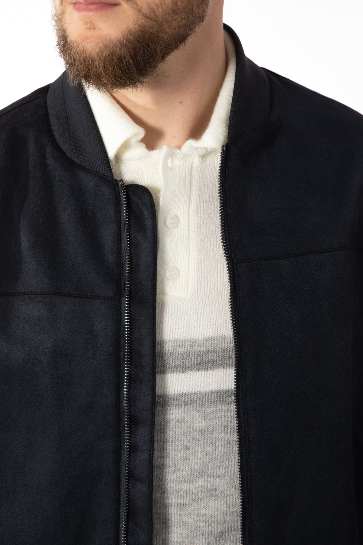 GEACA REGULAR FIT D'S DAMAT  - Bleumarin