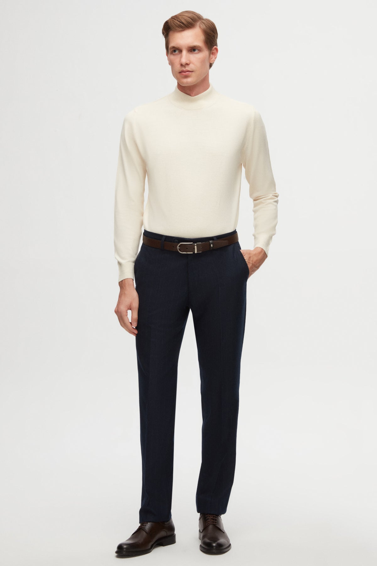 COSTUM D'S DAMAT SLIM FIT  - Bleumarin
