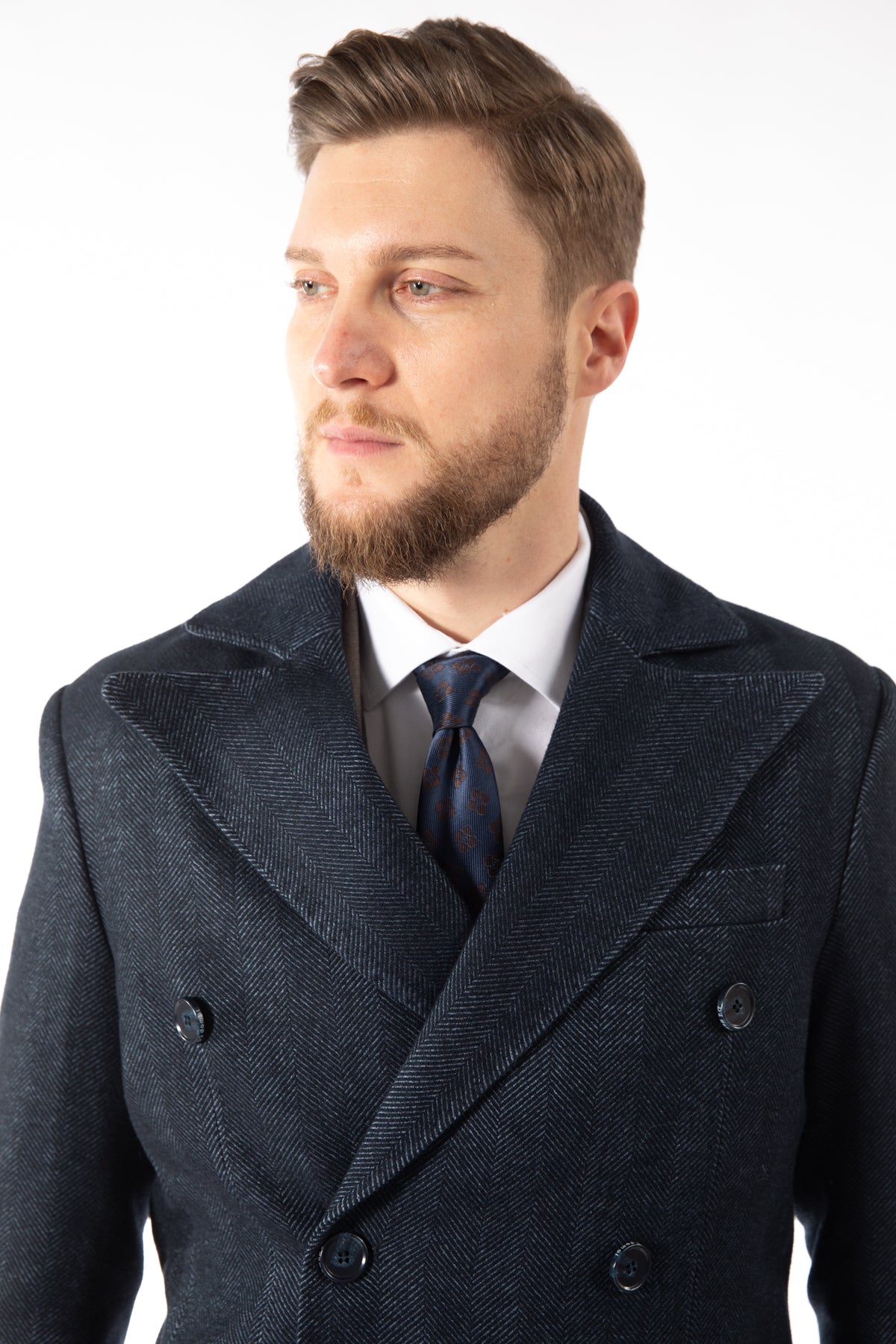 PALTON SLIM FIT  D'S DAMAT  - Bleumarin