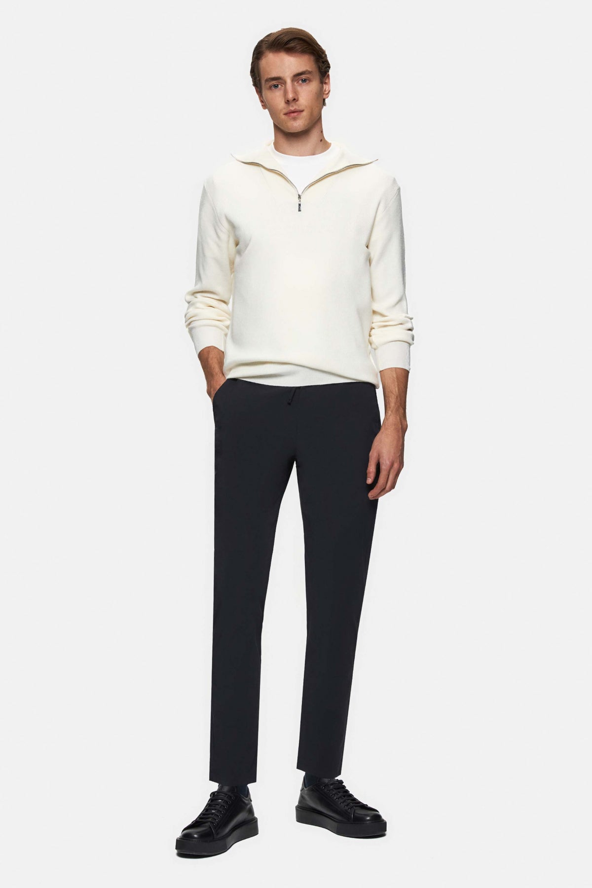 PANTALONI JOGGER D'S DAMAT  - Bleumarin