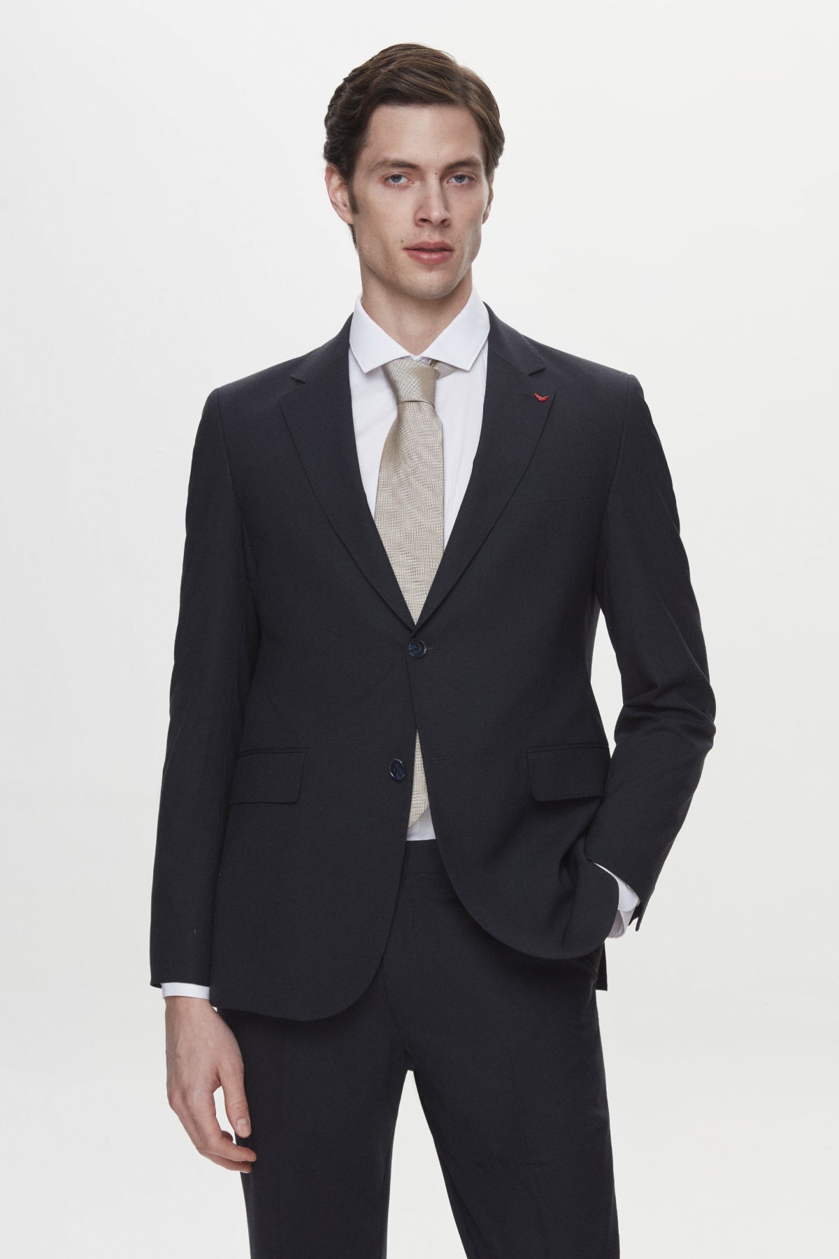 COSTUM  REGULAR FIT D'S DAMAT  - Bleumarin