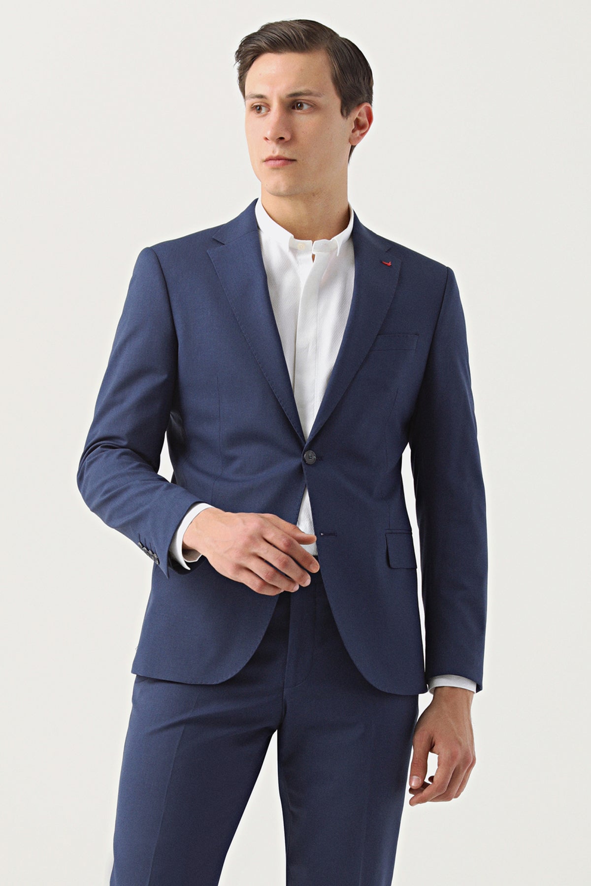 COSTUM  D'S DAMAT SLIM FIT  - Bleumarin