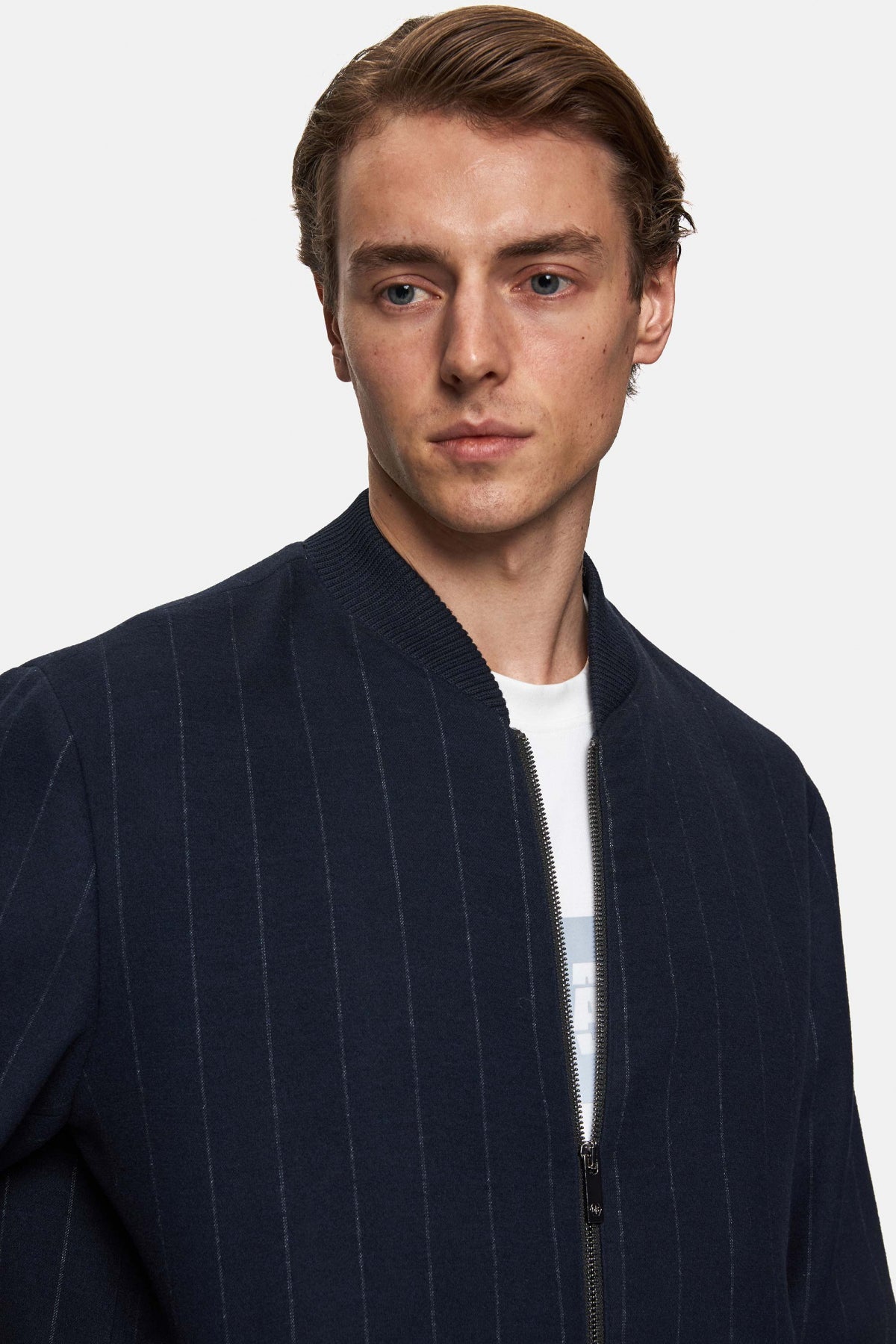 GEACA REGULAR FIT D'S DAMAT  - Bleumarin