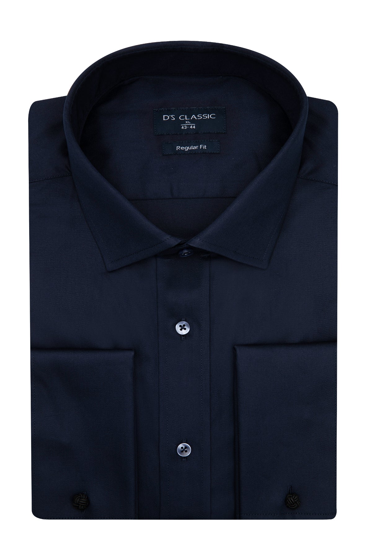 CAMASA CU BUTONI D'S DAMAT REGULAR FIT  - Bleumarin