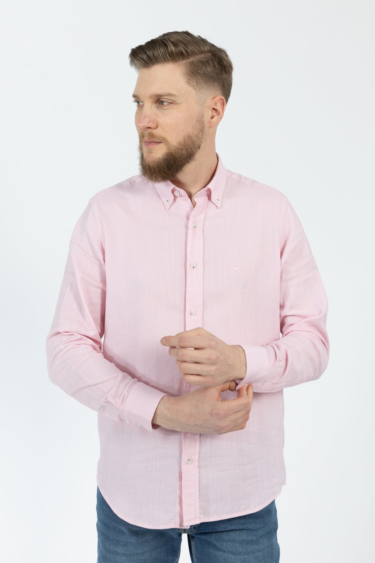 CAMASA CASUAL REGUALR FIT D'S DAMAT  - Roz