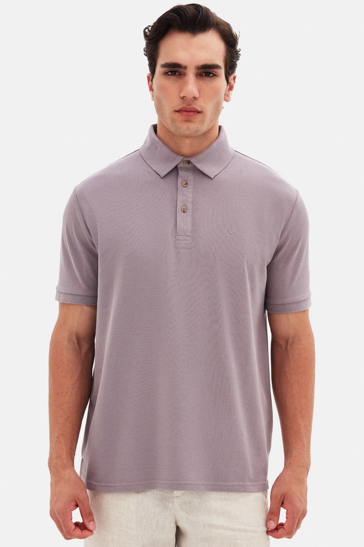 TRICOU REGULAR FIT D'S DAMAT  - Sorbet