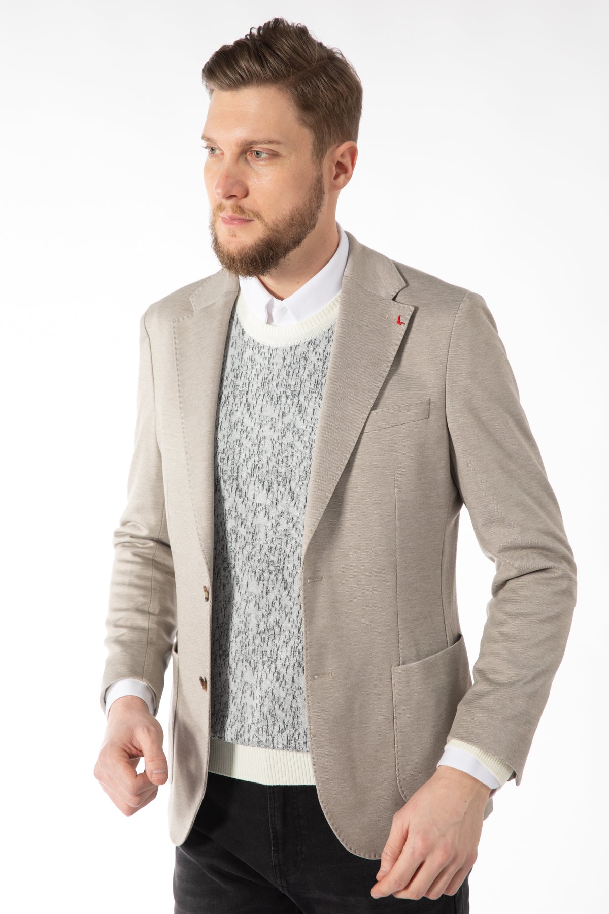 SACOU SLIM FIT D'S DAMAT  - Piatră