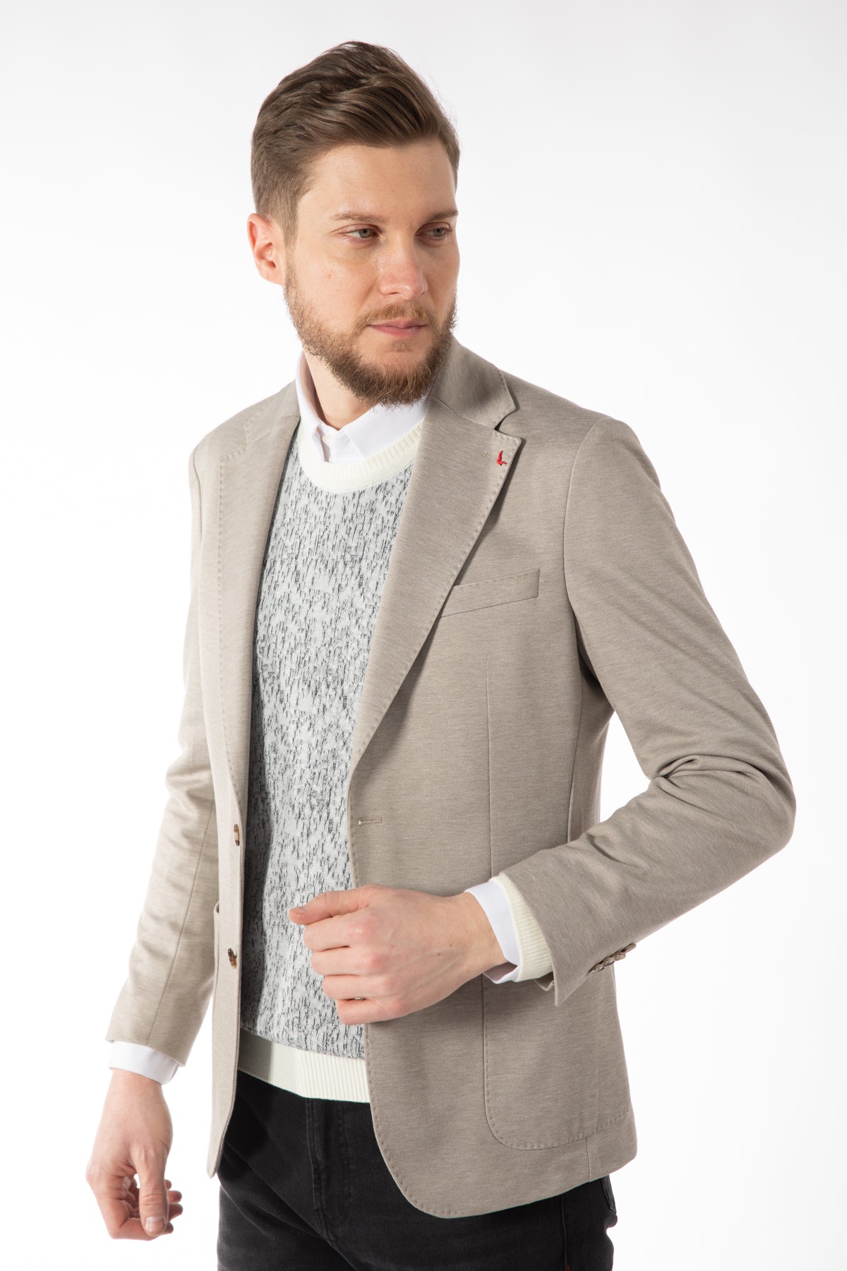 SACOU SLIM FIT D'S DAMAT  - Piatră