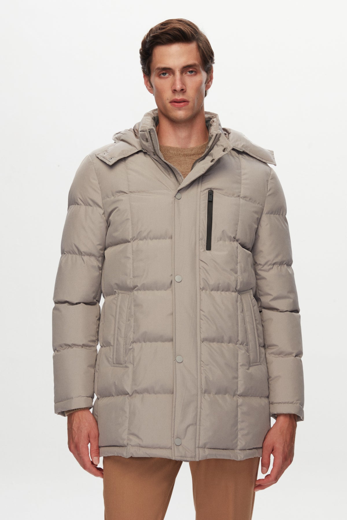 GEACA REGULAR FIT D'S DAMAT  - Bej