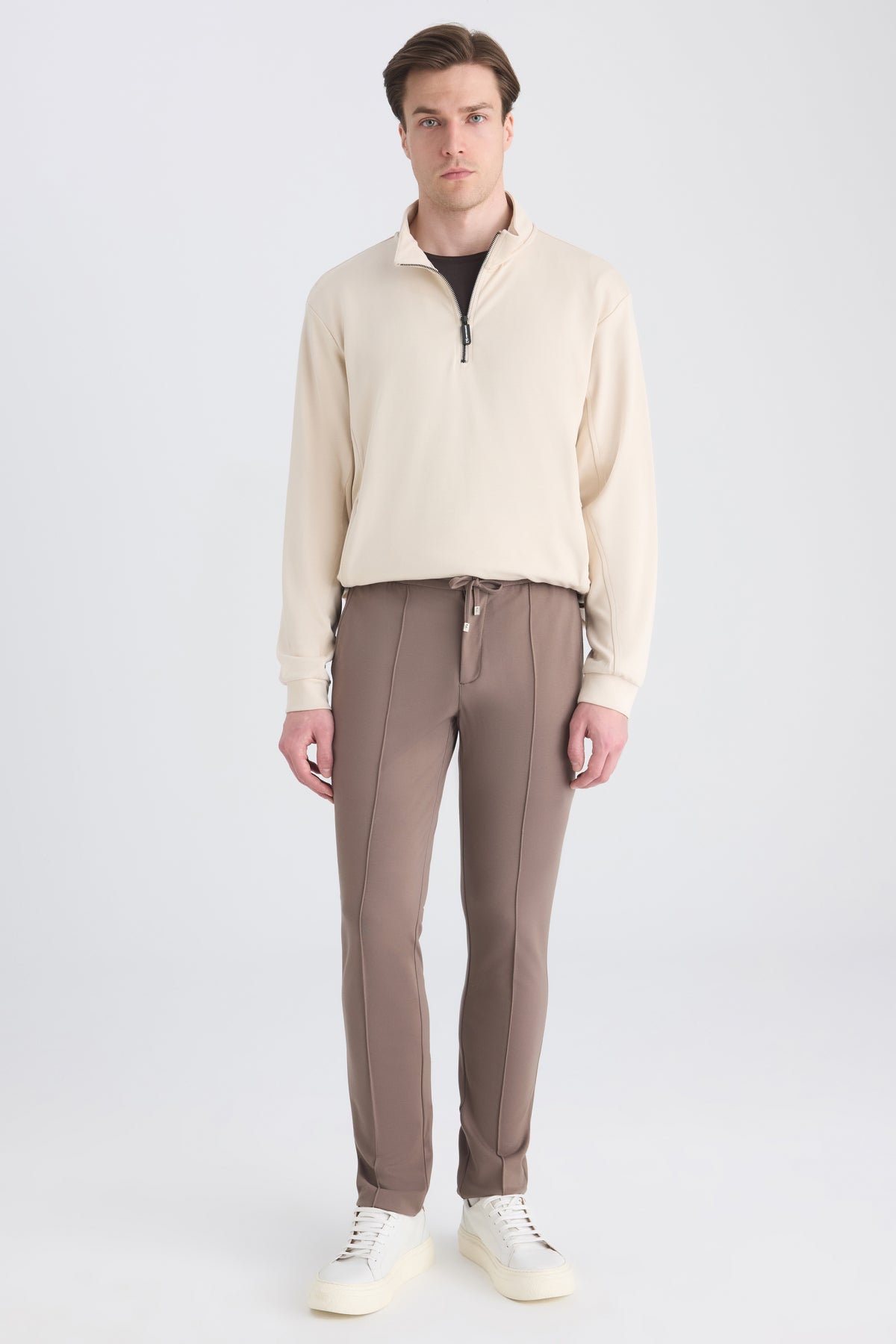 PANTALONI JOGGER D'S DAMAT  - Bej