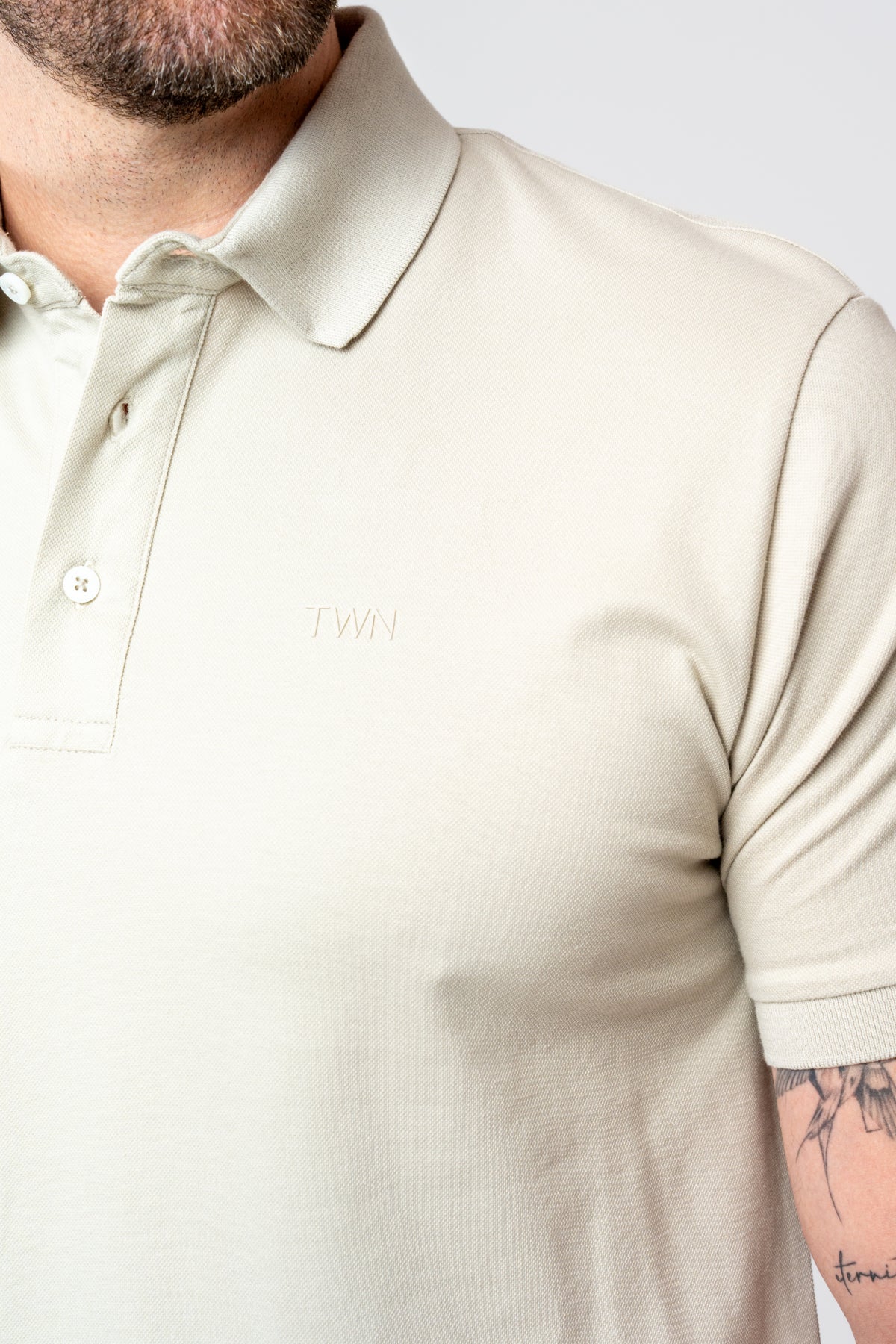 TRICOU SLIM FIT TWN  - Bej