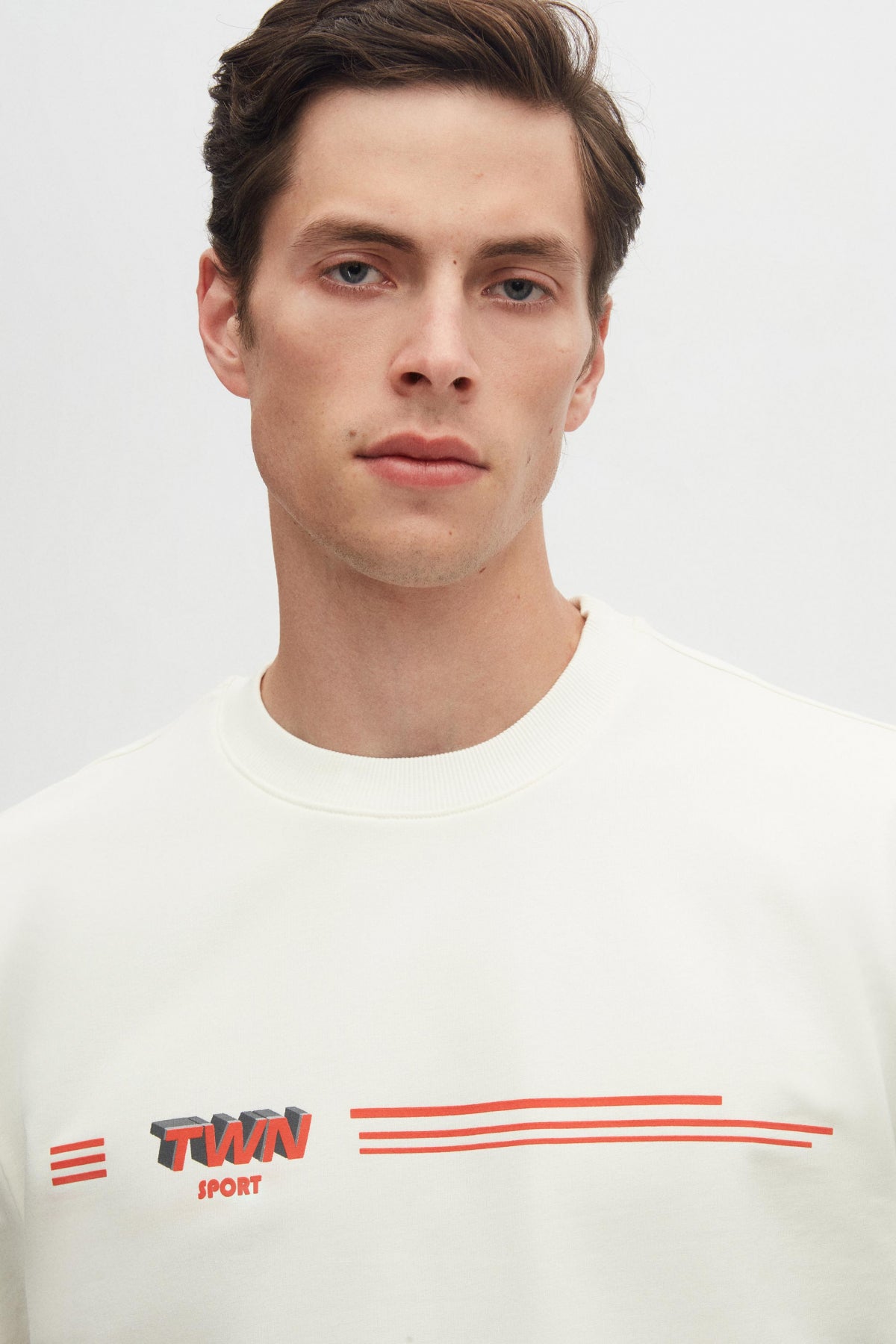 HANORAC RELAXED FIT TWN  - Ecru