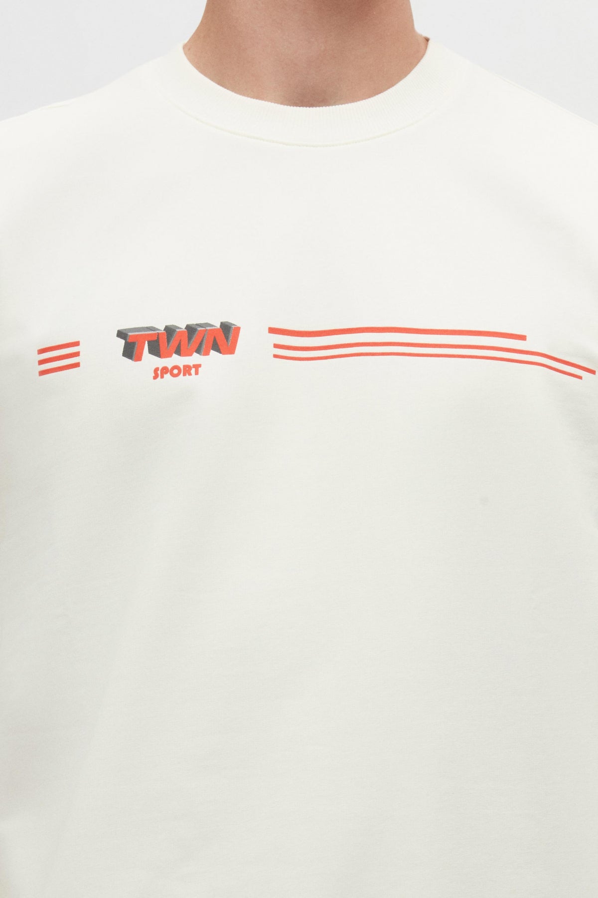 HANORAC RELAXED FIT TWN  - Ecru