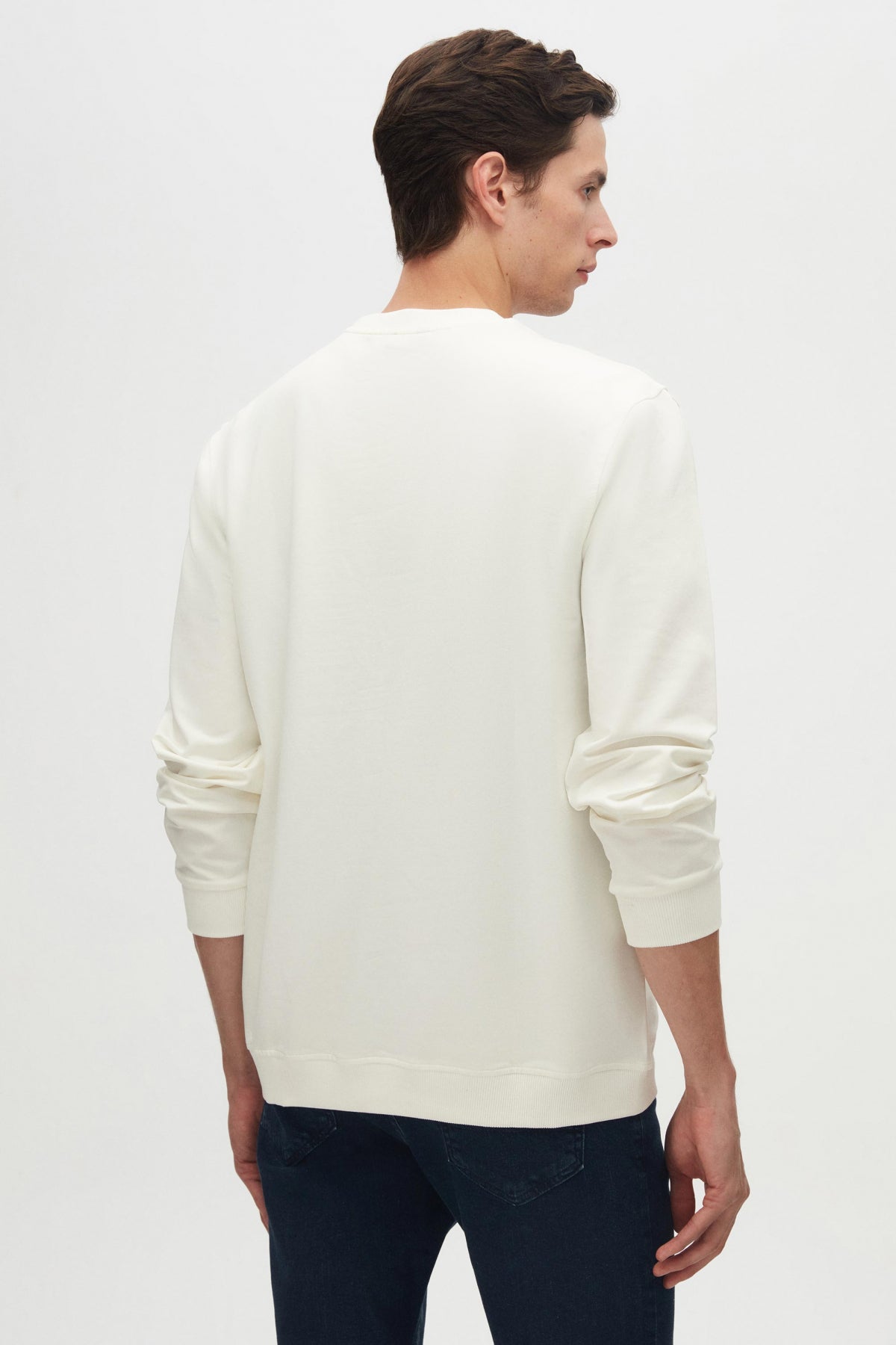 HANORAC RELAXED FIT TWN  - Ecru