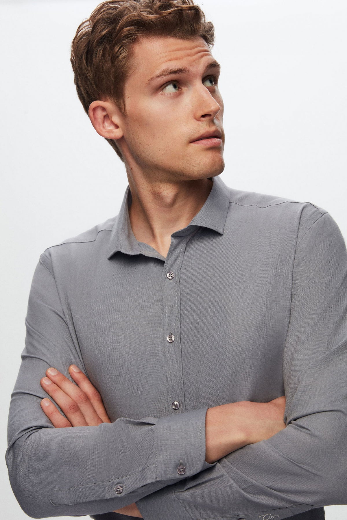 CAMASA SLIM FIT TWN  - Gri