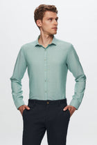 CAMASA SLIM FIT TWN  - Verde