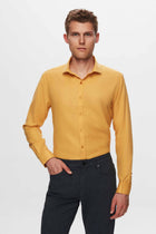 CAMASA SLIM FIT TWN  - Muștar