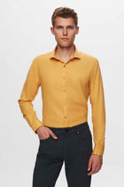 CAMASA SLIM FIT TWN  - Muștar