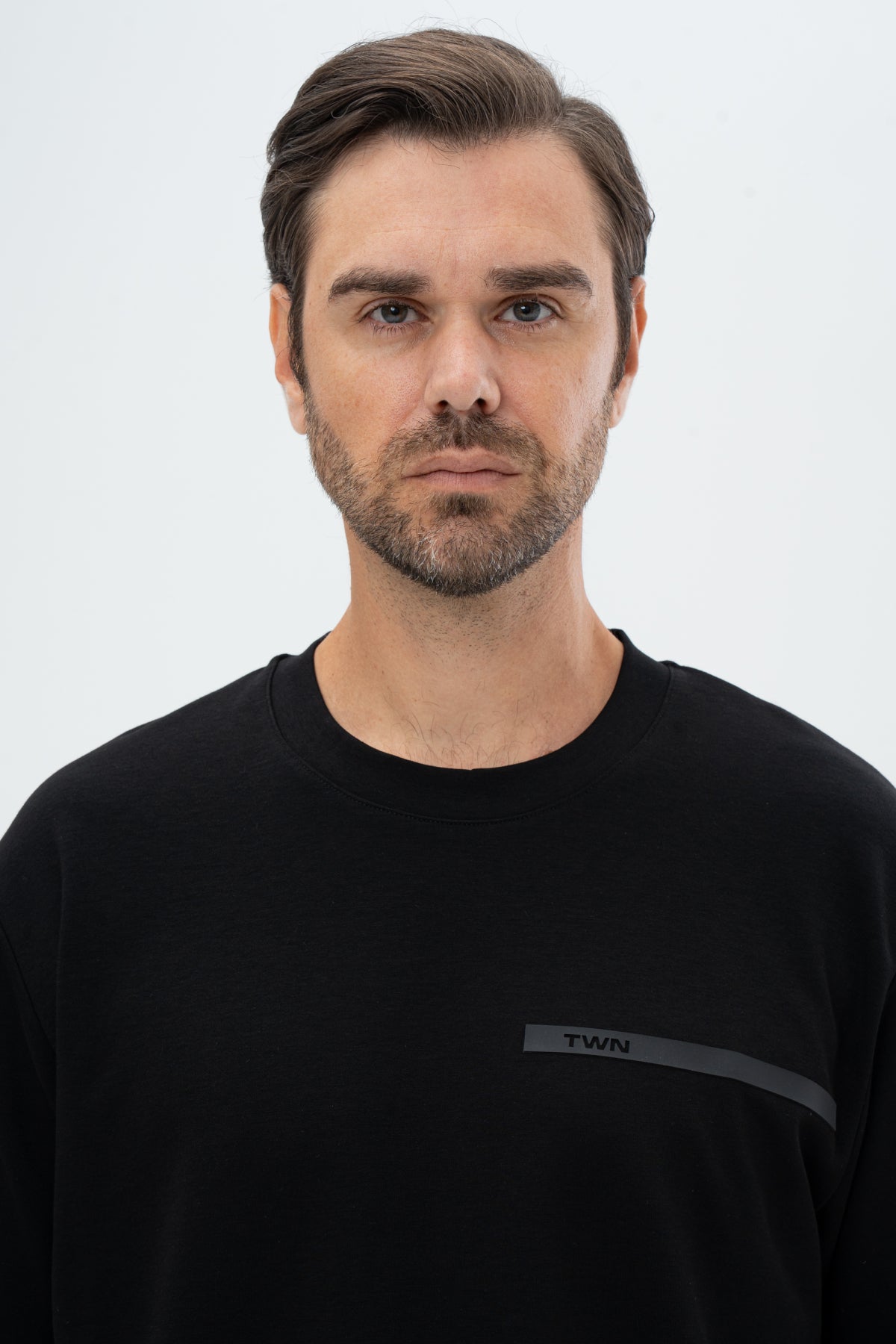 TRICOU RELAXED FIT TWN  - Negru