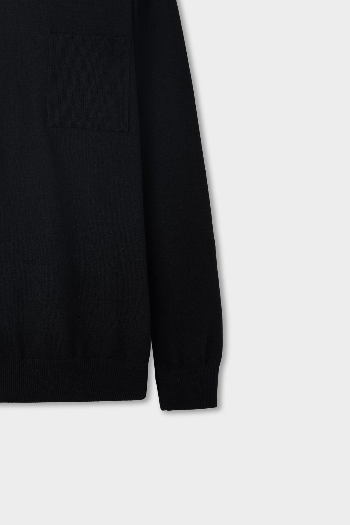 PULOVER SLIM FIT TWN  - Negru