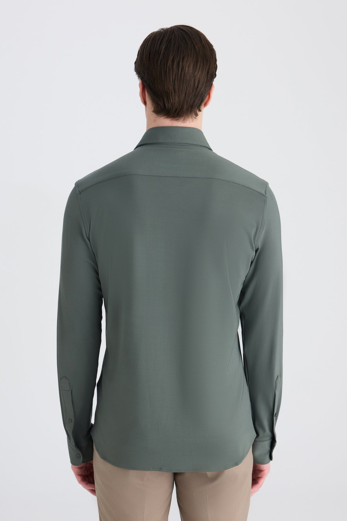 CAMASA SLIM FIT TWN  - Kaki