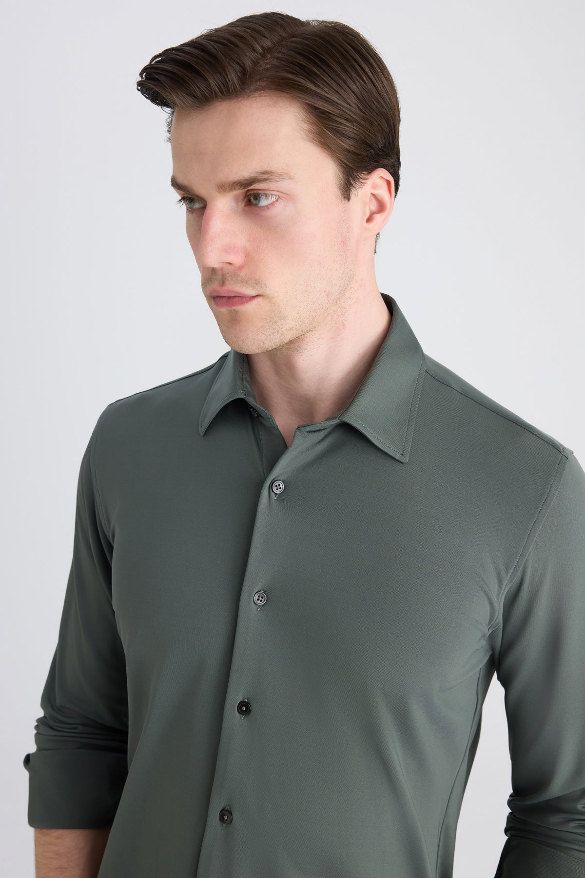 CAMASA SLIM FIT TWN  - Kaki