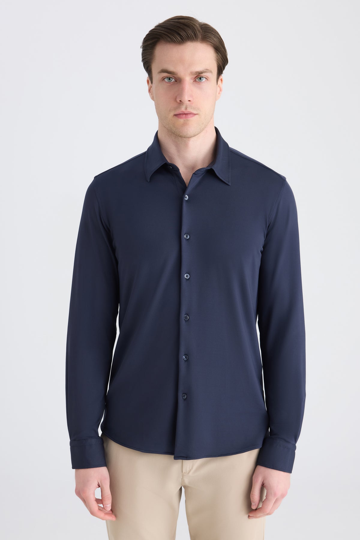 CAMASA SLIM FIT TWN  - Bleumarin