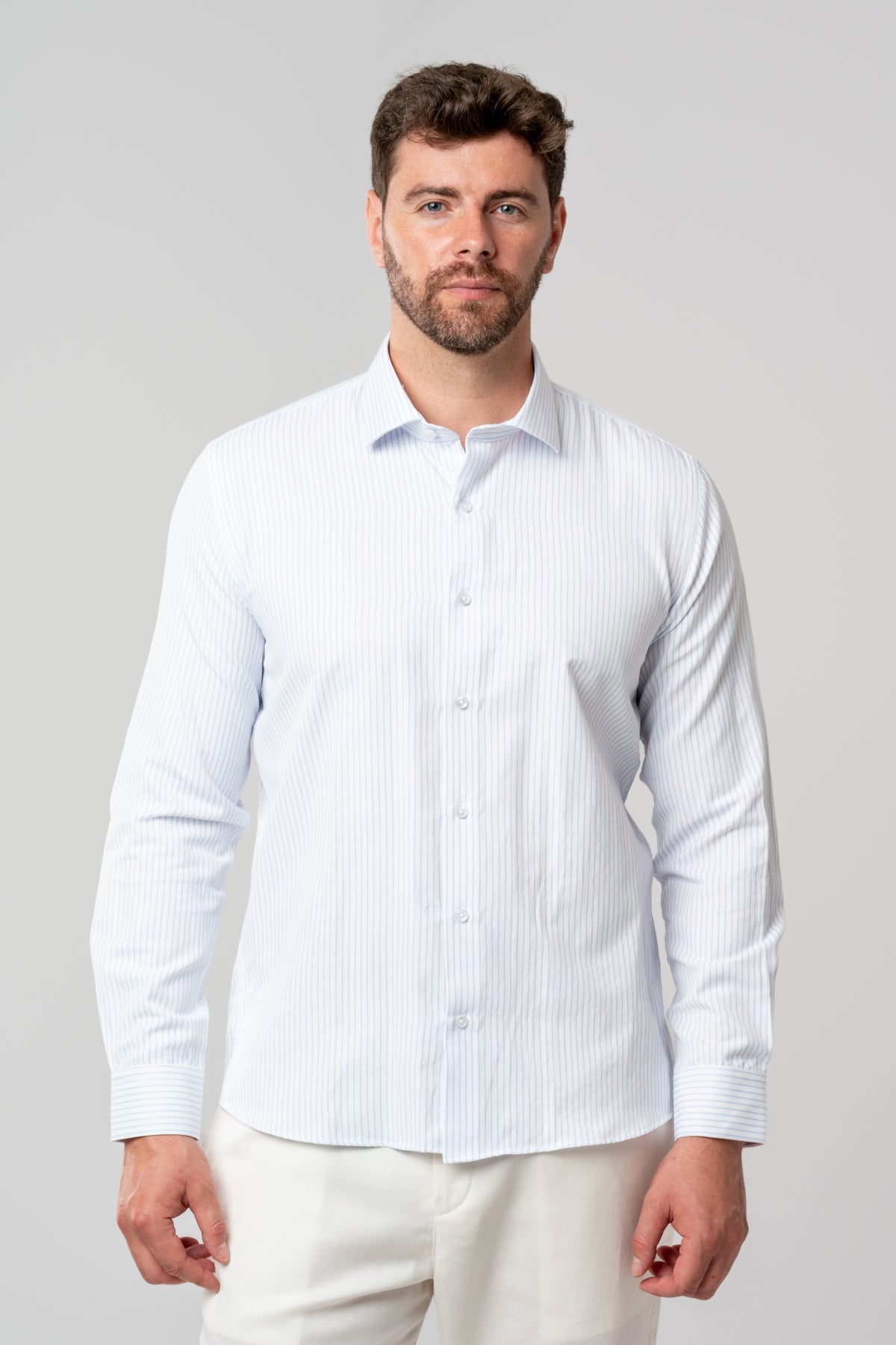 CAMASA SLIM FIT TWN  - Bleu