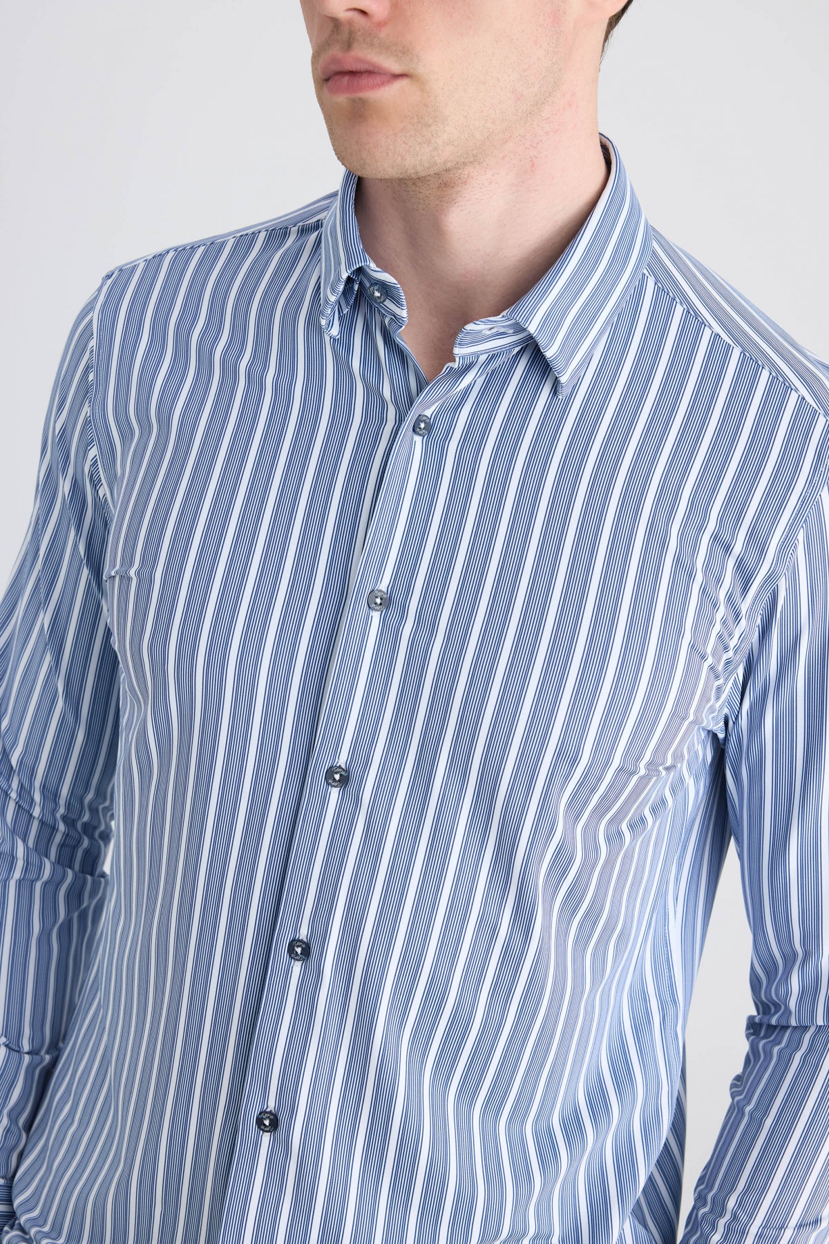 CAMASA SLIM FIT TWN  - Bleumarin