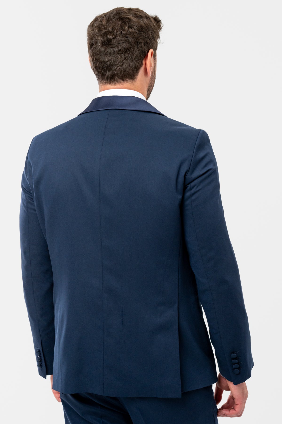 COSTUM CEREMONIE SLIM FIT TWN  - Bleumarin