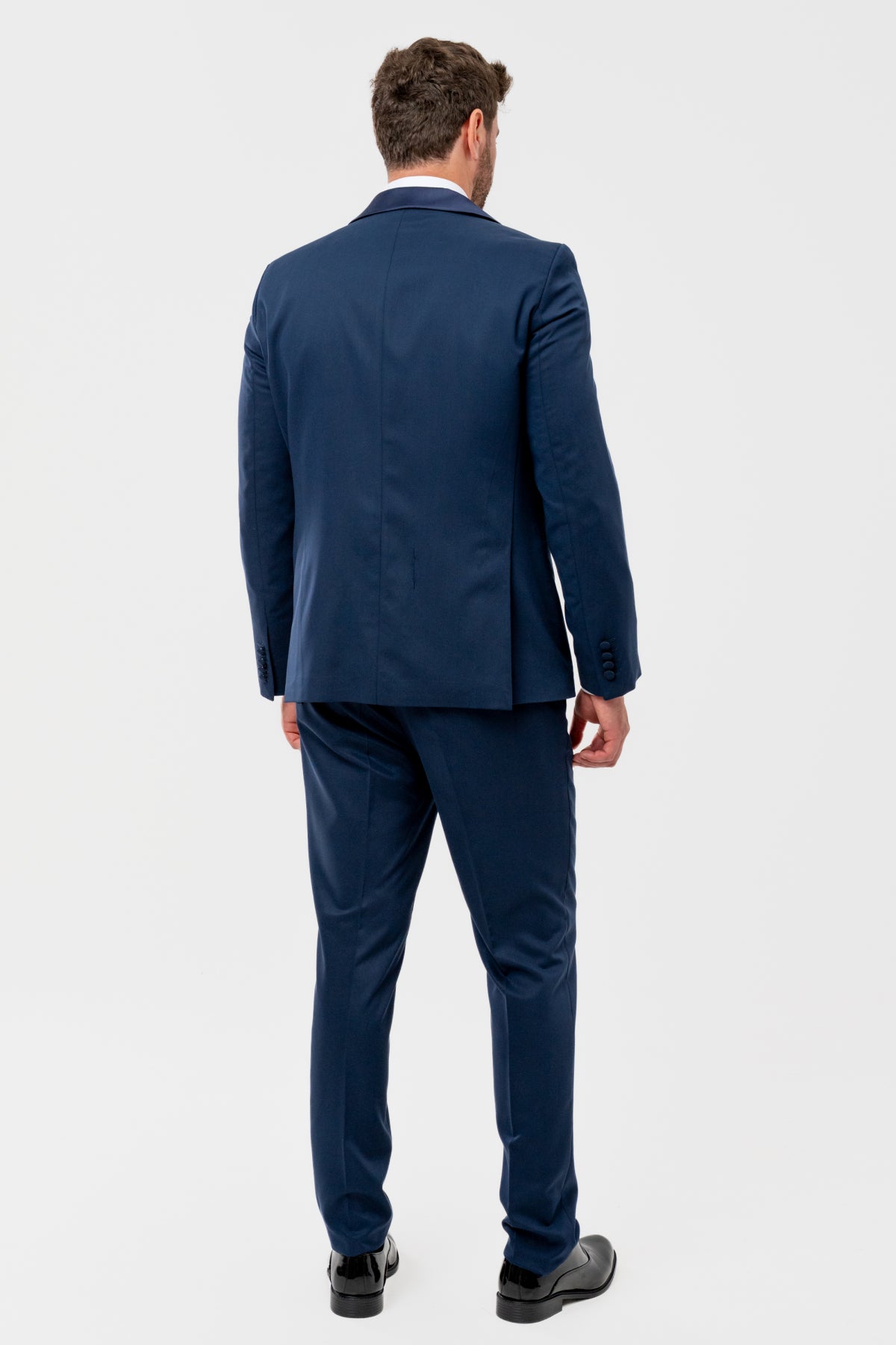 COSTUM CEREMONIE SLIM FIT TWN  - Bleumarin