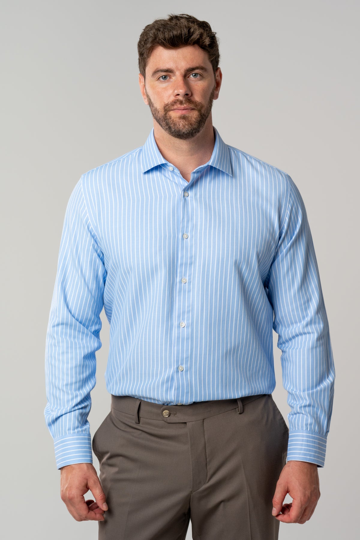 CAMASA SLIM FIT TWN  - Bleu