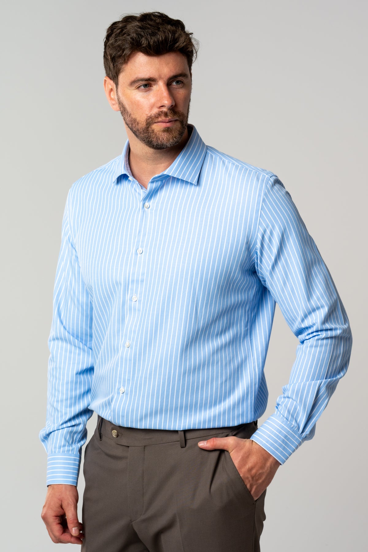 CAMASA SLIM FIT TWN  - Bleu