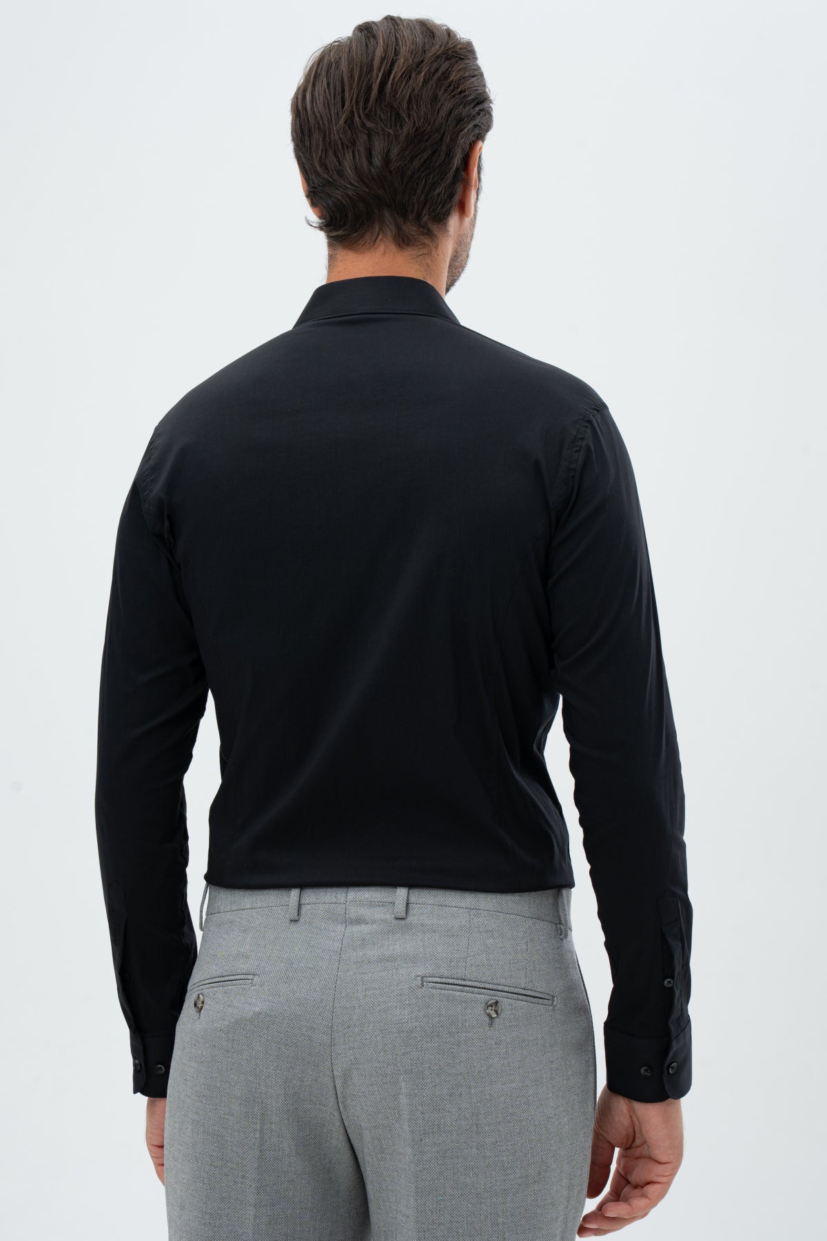 CAMASA SLIM FIT TWN  - Negru