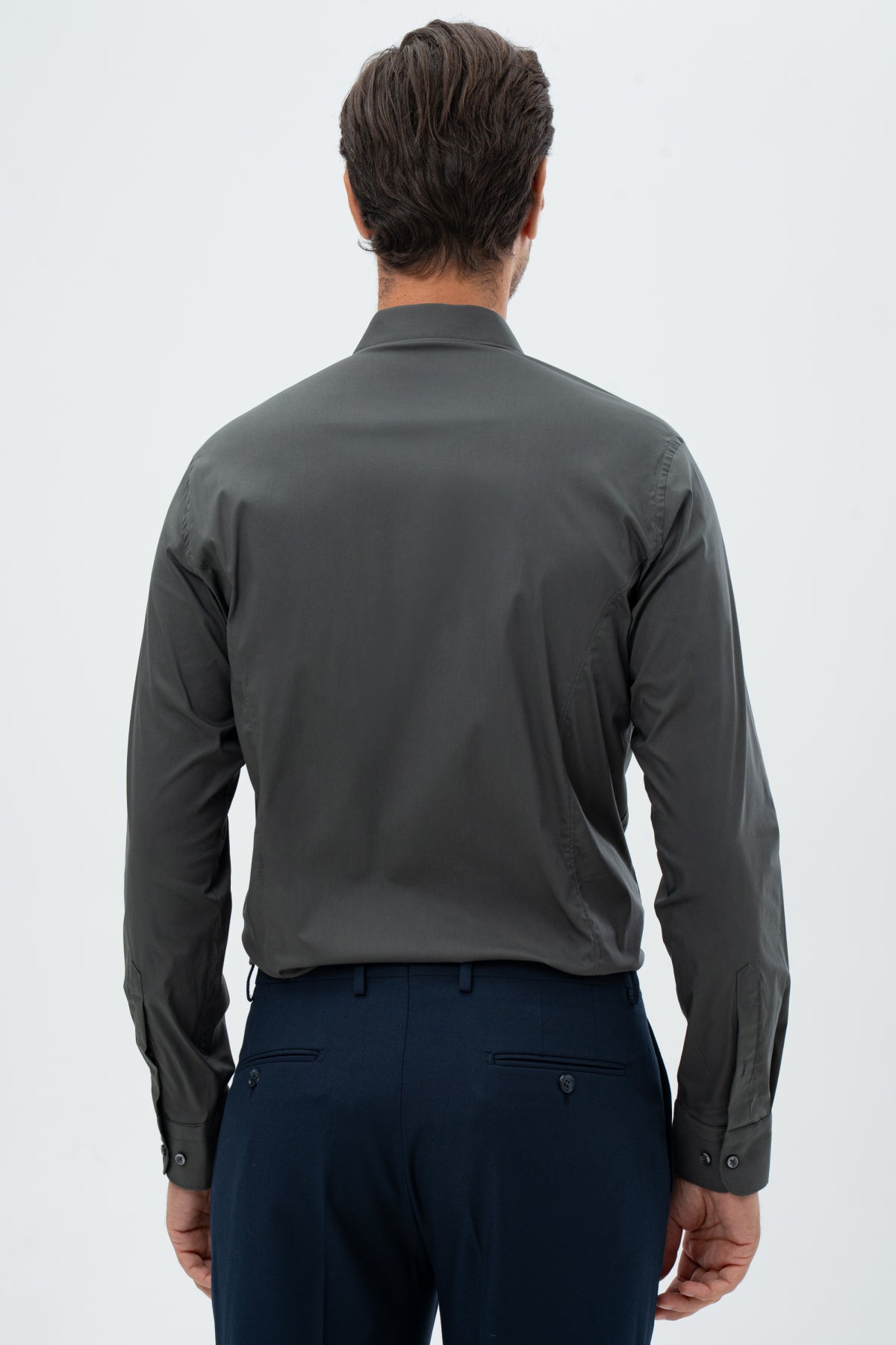 CAMASA SLIM FIT TWN  - Verde