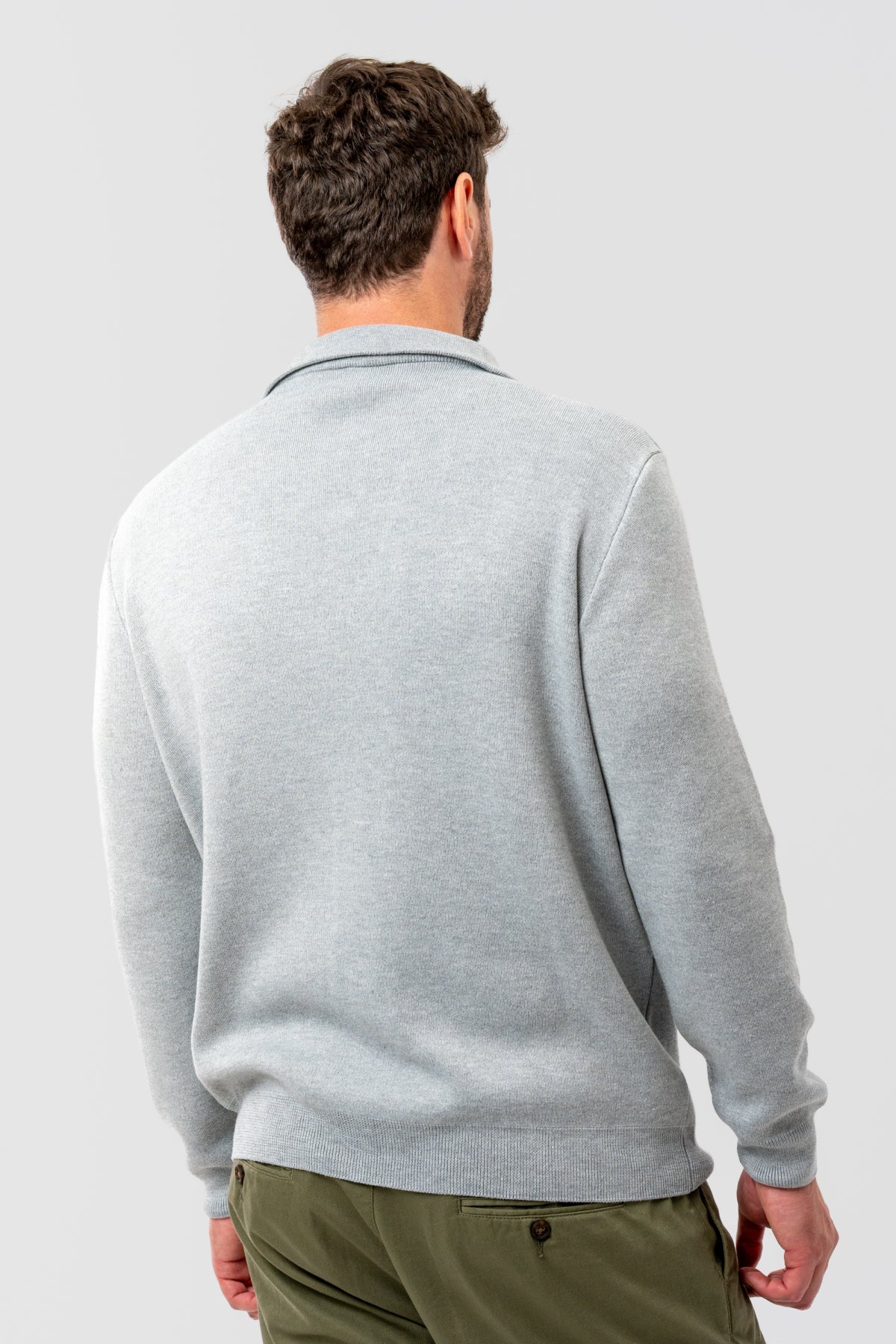 PULOVER SLIM FIT TWN  - Gri
