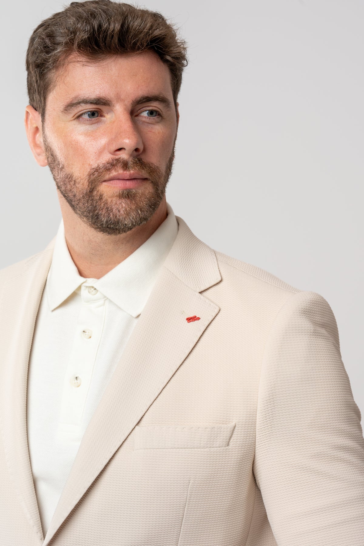SACOU SLIM FIT TWN  - Bej