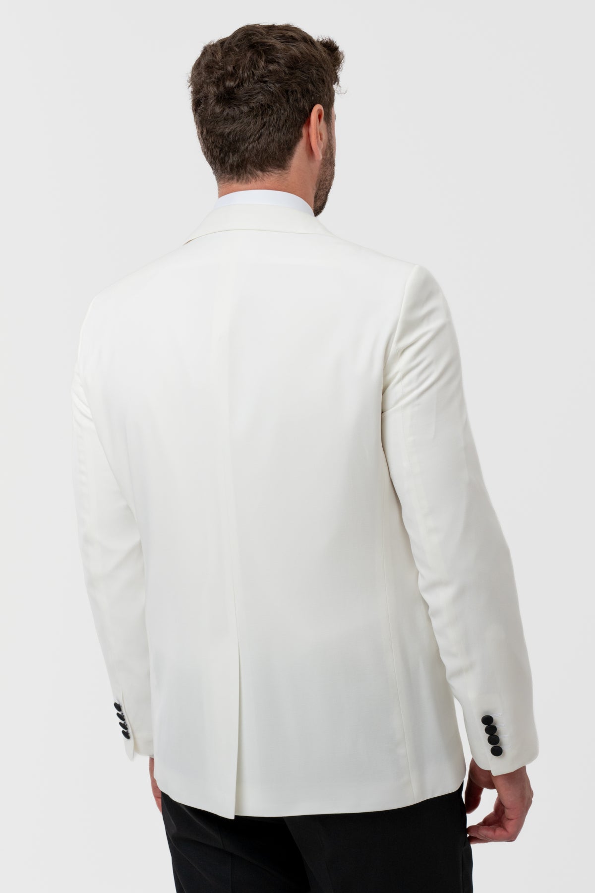 COSTUM CEREMONIE SLIM FIT TWN  - Alb