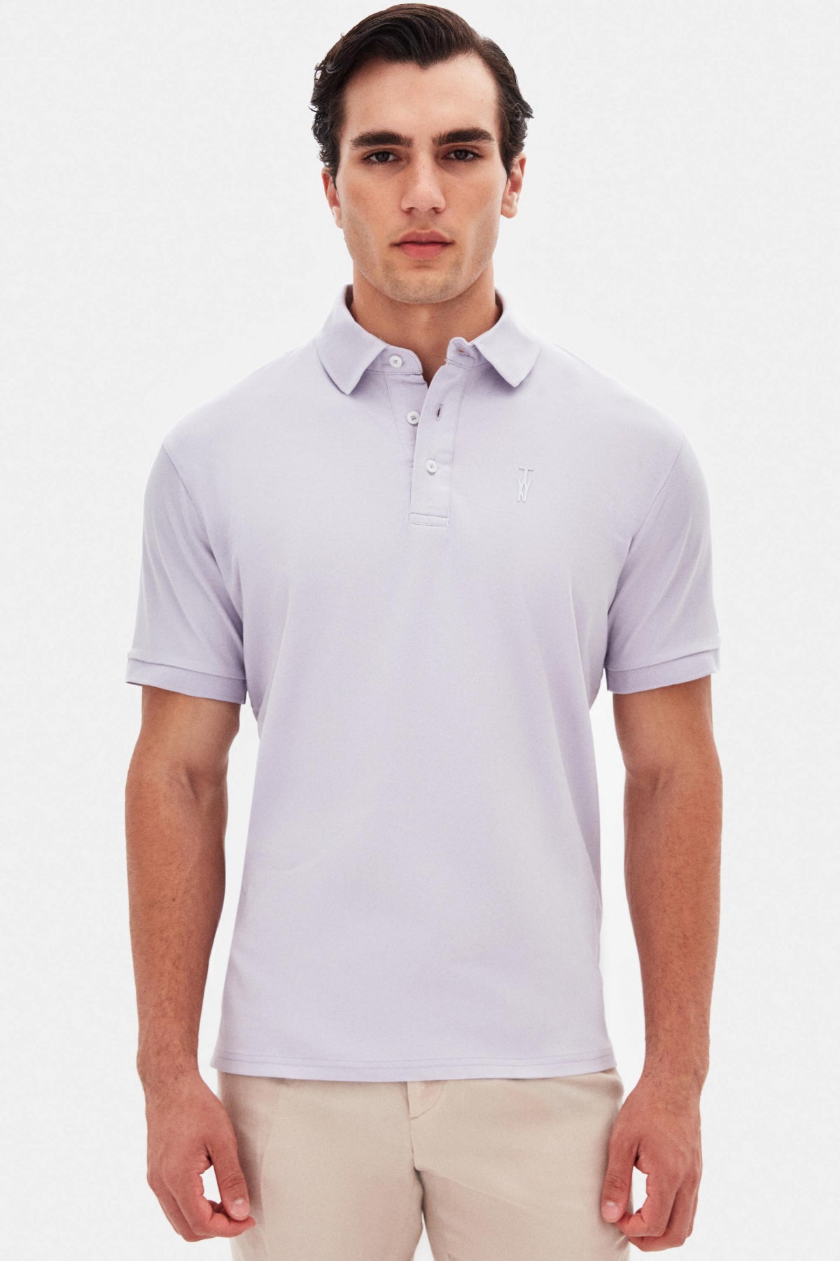 TRICOU SLIM FIT TWN  - Liliac Galactic