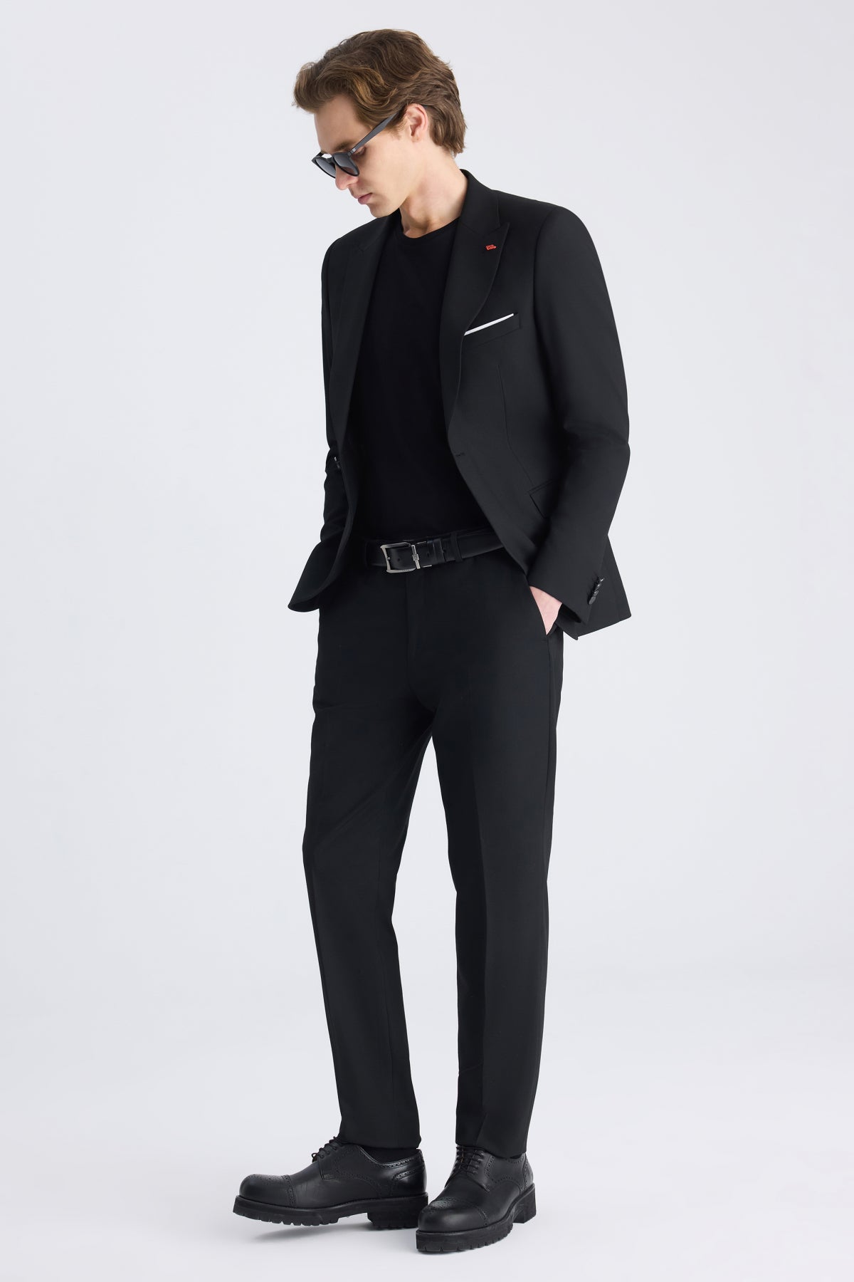 COSTUM SLIM FIT TWN  - Negru