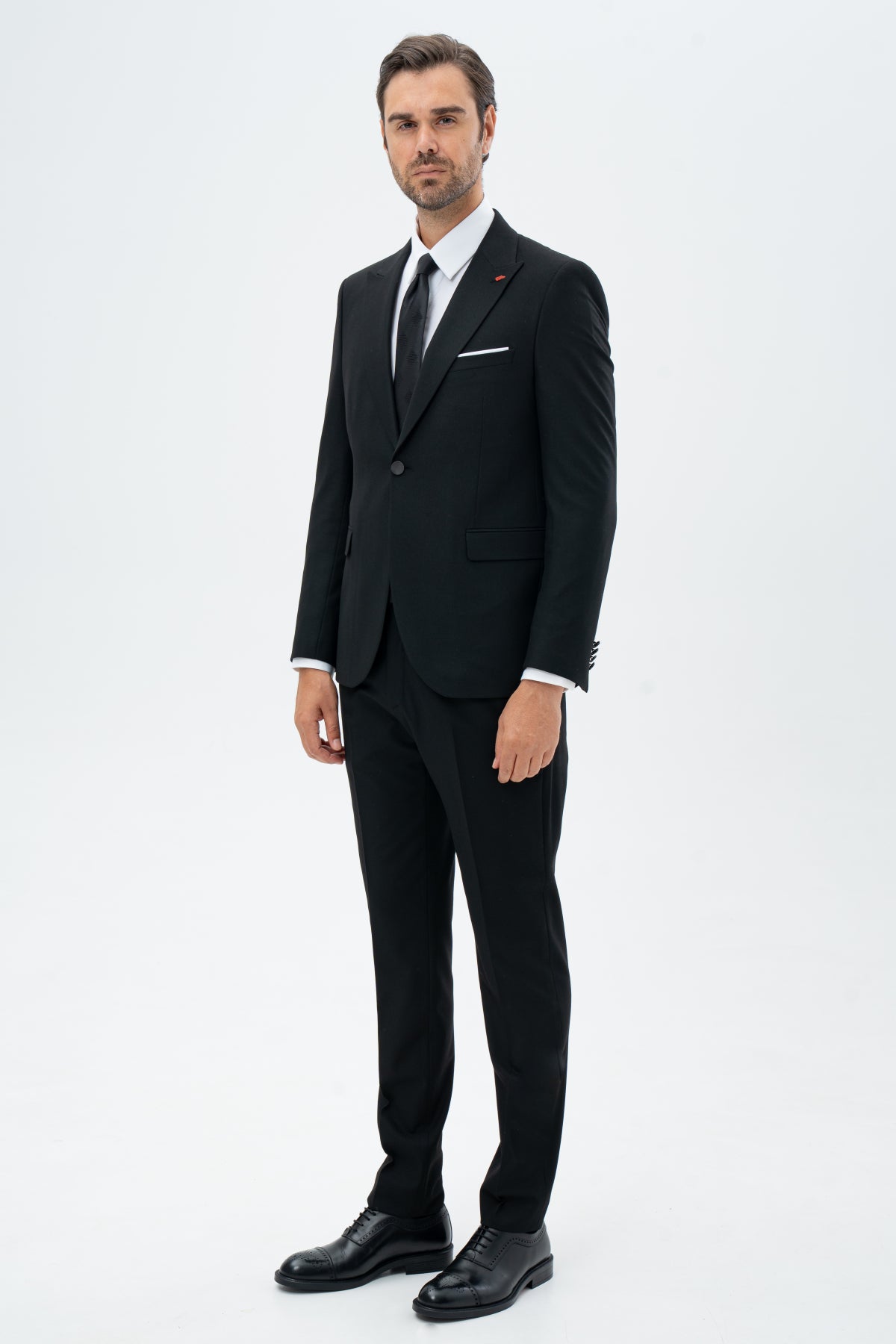 COSTUM SLIM FIT TWN  - Negru